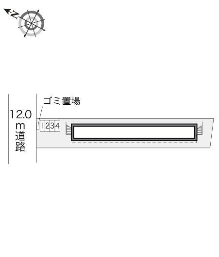 α(22321)の駐車配置図