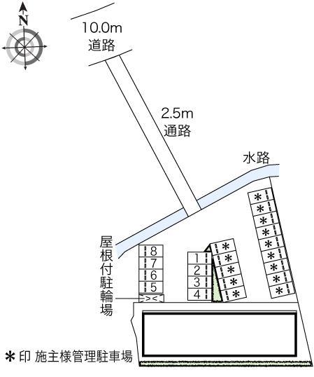 シームリー東光寺(46576)の駐車配置図