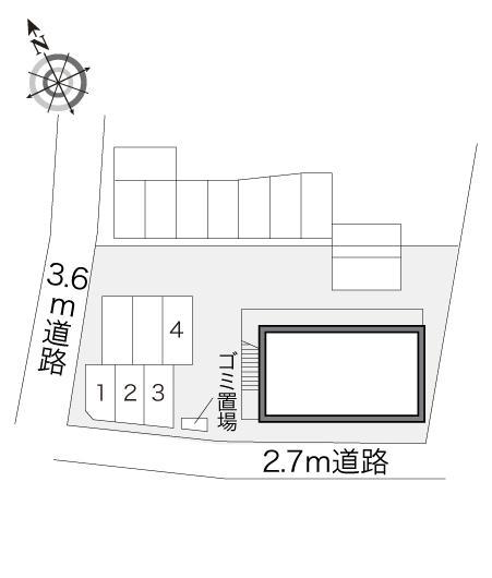 ＧＲＥＥＮＳＩＤＥ(12442)の駐車配置図