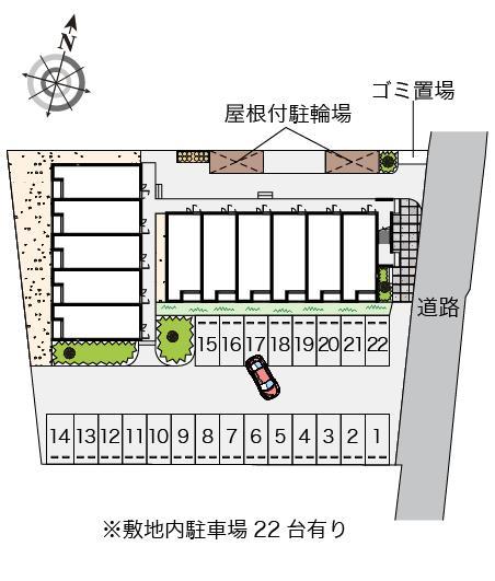 ＴａＫａⅡ(54781)の駐車配置図