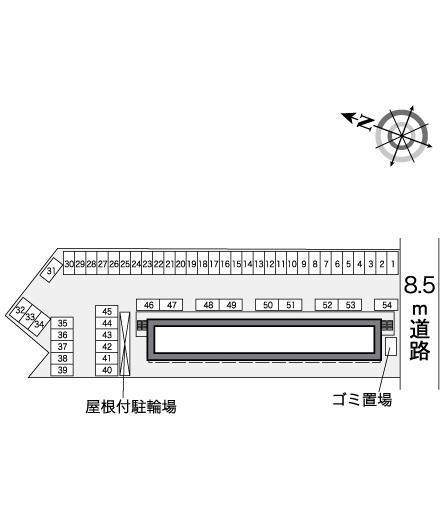 南殿(39529)の駐車配置図