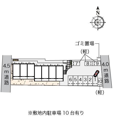 クレイノ雄(57442)の駐車配置図