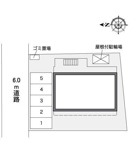 オレンジＦ(39945)の駐車配置図