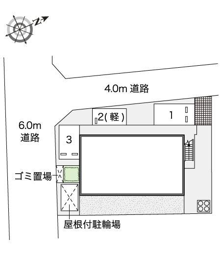 萩の台(47832)の駐車配置図