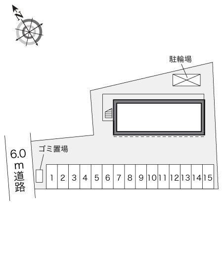 あぶくま(23045)の駐車配置図