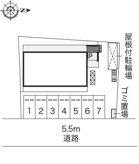 ゆう(51561)の駐車配置図