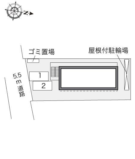 紅葉(29505)の駐車配置図
