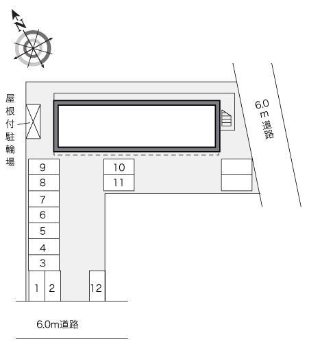 ＥＡＳＥⅠ(23119)の駐車配置図