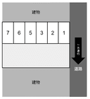 上名古屋駐車場Ⅲの駐車場