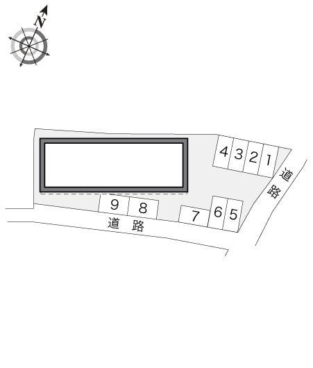 ストーンリバー(14163)の駐車配置図