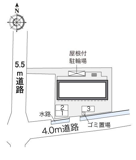 ＬａＬａグリーンヒル(33777)の駐車配置図
