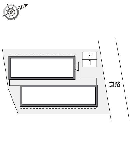 美法(21157)の駐車配置図