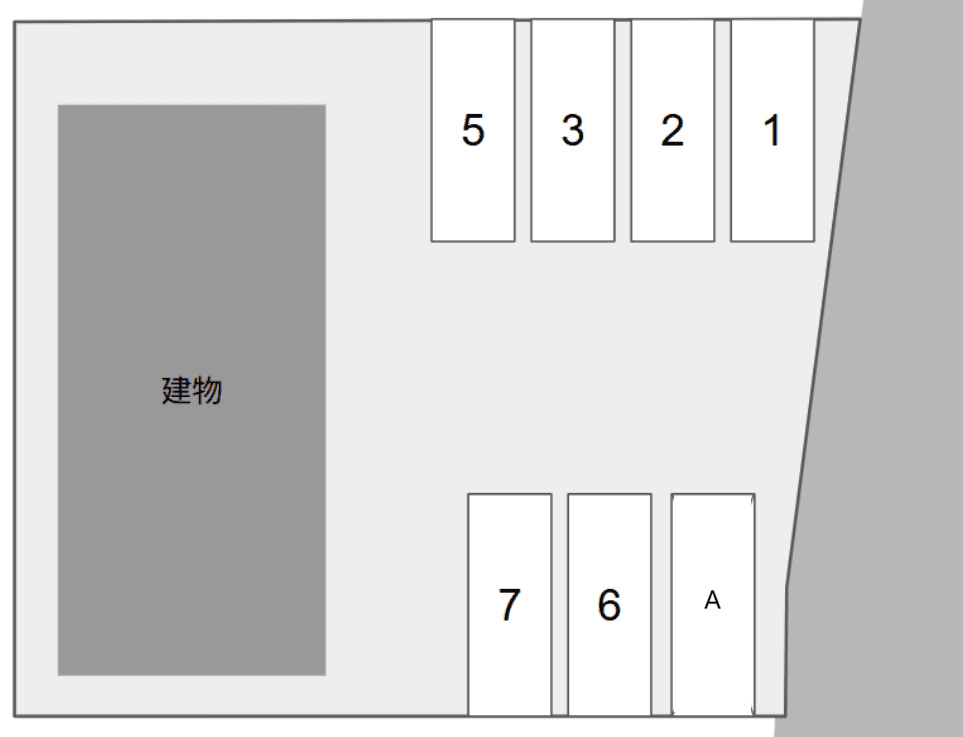ＳＡＫＵＲＡ　ＨＩＬＬＳ別駐車場の駐車配置図