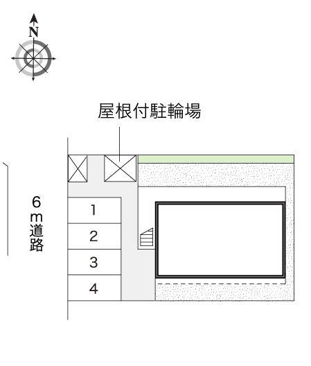 ＹＨ大野木(15251)の駐車配置図
