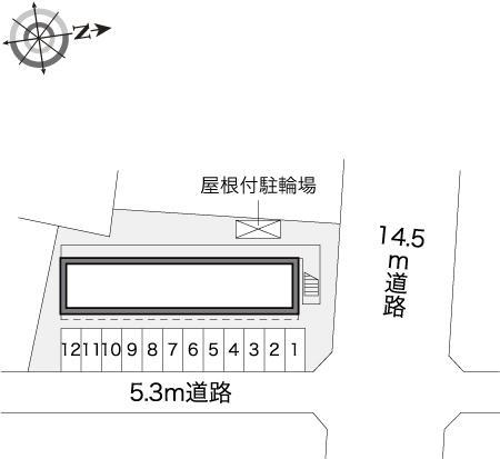 ＩＮＯＷ(14219)の駐車配置図