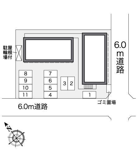 セレーノ(26923)の駐車配置図