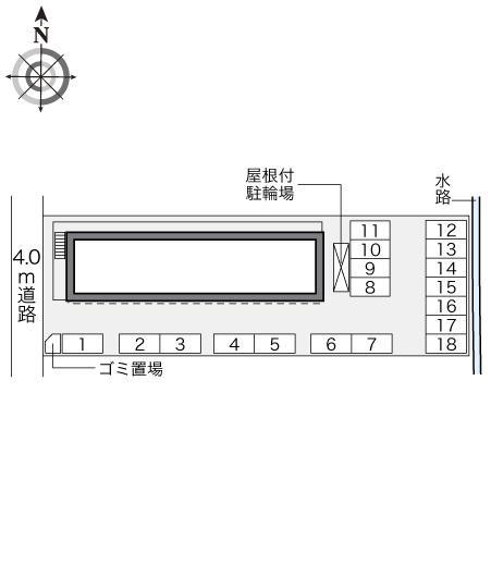 Ｎ＆Ｋ(33403)の駐車配置図