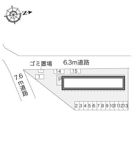 パークヒルアオキ(20234)の駐車配置図