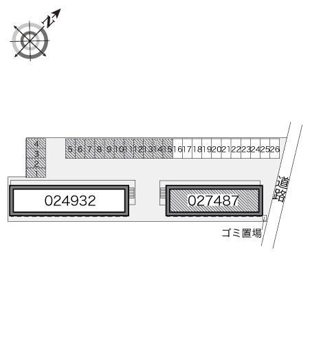 ＰＲＯＭＩＮＥＮＣＥ(24932)の駐車配置図