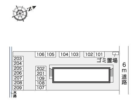 １（ＯＮＥ）(12445)の駐車配置図