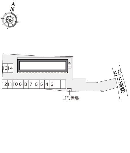 ＡＩ(20398)の駐車配置図