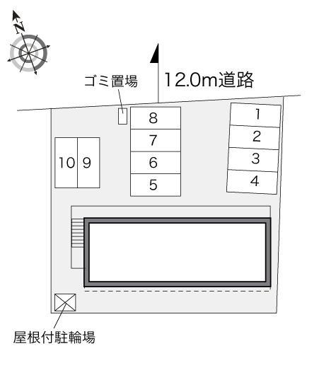 城東(28691)の駐車配置図