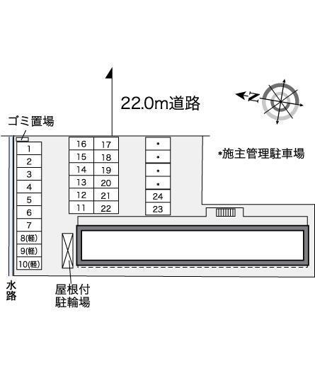 すなた(30051)の駐車配置図