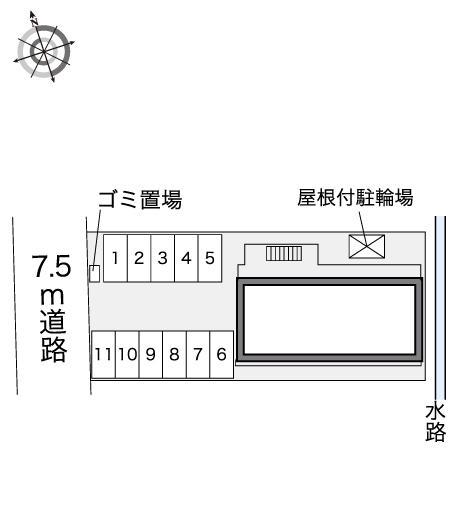 Ｚｅｂｒａ５(42125)の駐車配置図