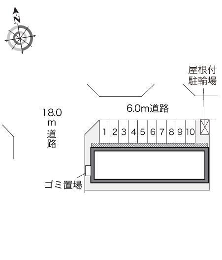 アヴァンティ(20581)の駐車配置図