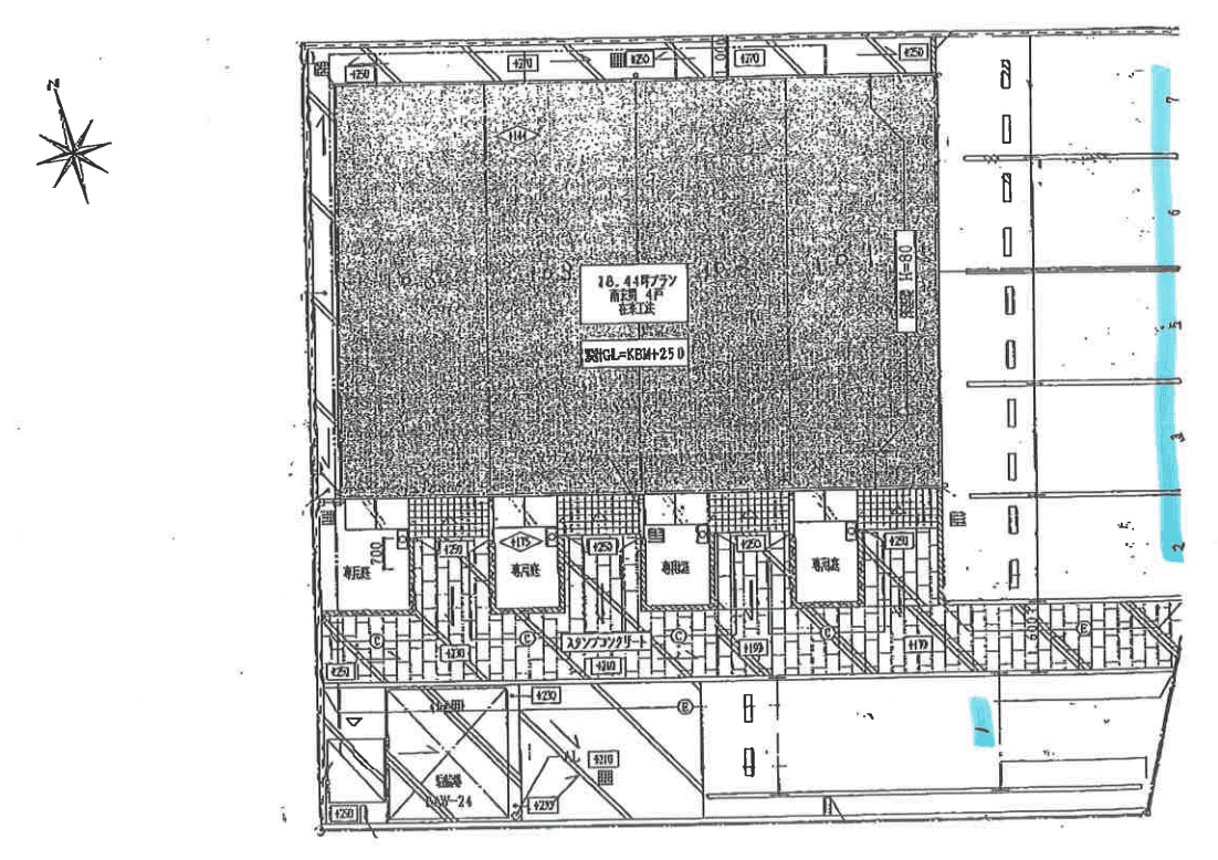 Ｓｔ・Ｔｏｗｅｒの駐車配置図