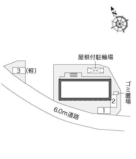 メイプルⅡ(26829)の駐車配置図
