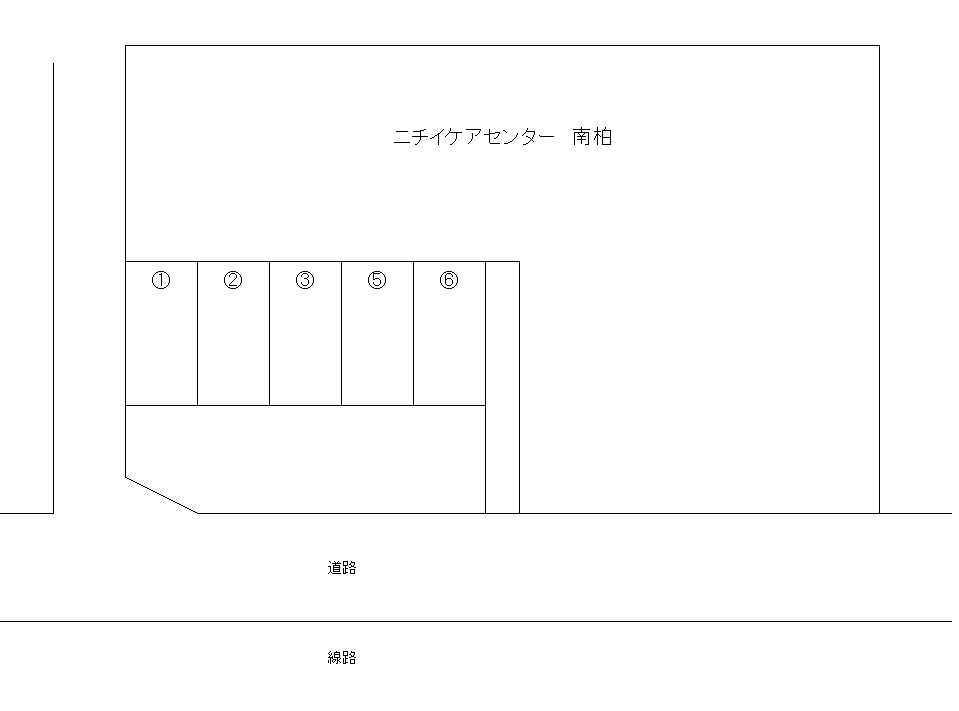 富里中嶋駐車場の駐車配置図