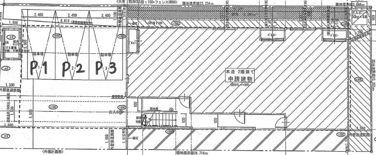 AO Style筑紫の駐車配置図