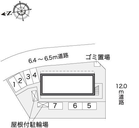 プリムローズ(18332)の駐車配置図