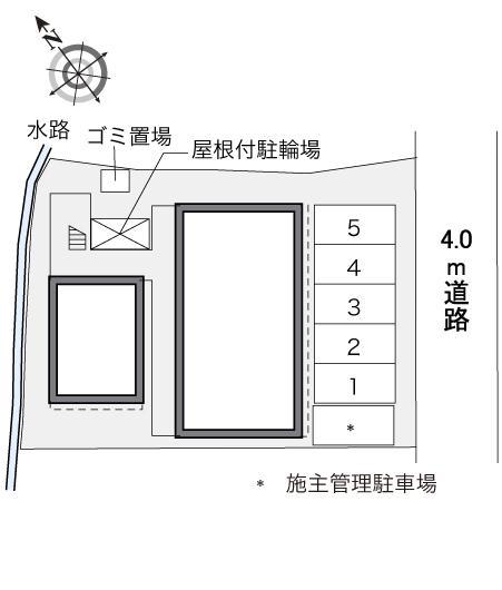 Ｃａｓｅｒｏ　野里(34386)の駐車配置図