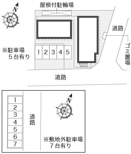 さくら(21525)の駐車配置図