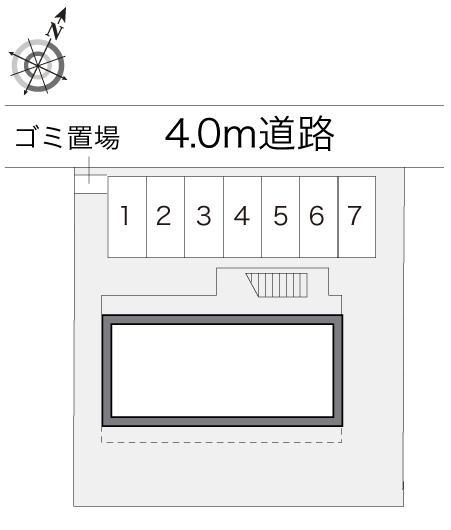 Ｃｌａｉｒ(19017)の駐車配置図