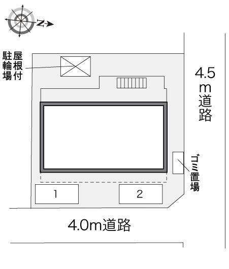 ＷＩＮＧ(33324)の駐車配置図