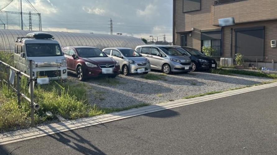 谷塚上町駐車場の外観・駐車場イメージ1枚目