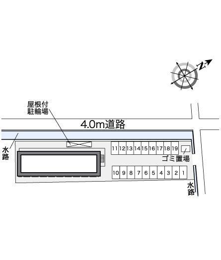 漣(27666)の駐車配置図