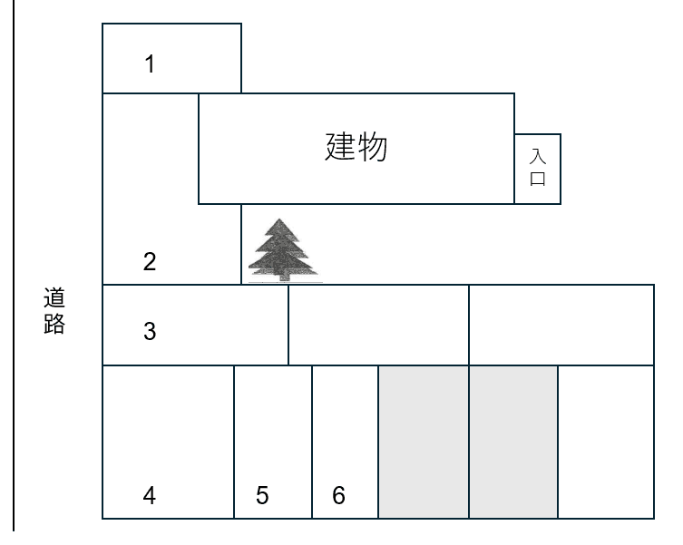 ＴＮＣパーキングの駐車配置図