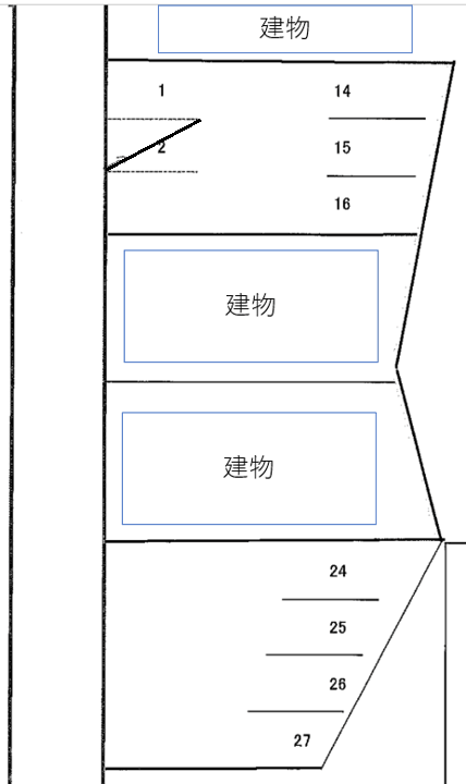 ＮＯ．３０の駐車配置図