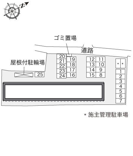ＨＩＲＯ清末(31873)の駐車配置図