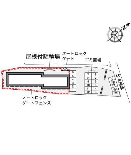 グランドソレーユ(37452)の駐車配置図