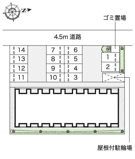 新宮(54067)の駐車配置図