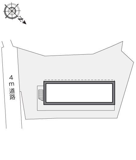 オリエンス(16863)の駐車配置図