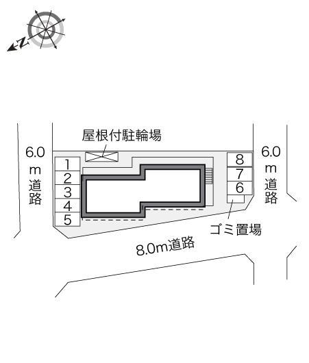 サンファミレ(31958)の駐車配置図