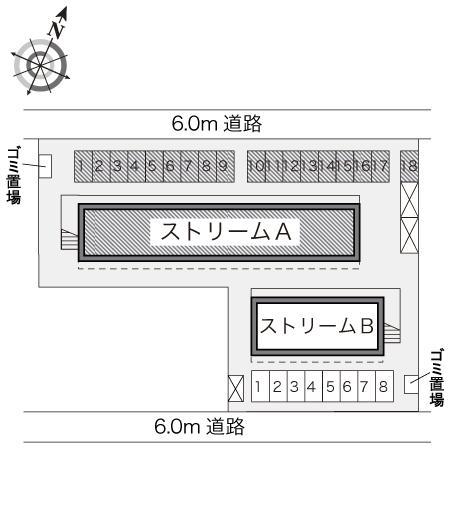 ストリームＡ(23934)の駐車配置図