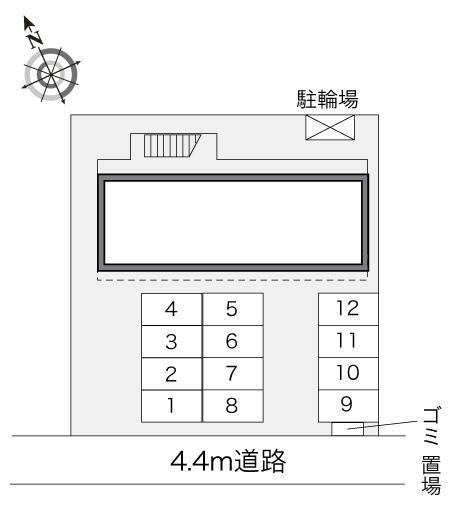 ファルファッレ(21897)の駐車配置図