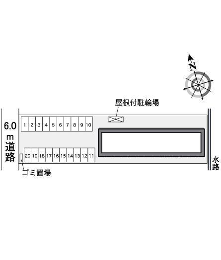 ラピスライトⅡ(38766)の駐車配置図